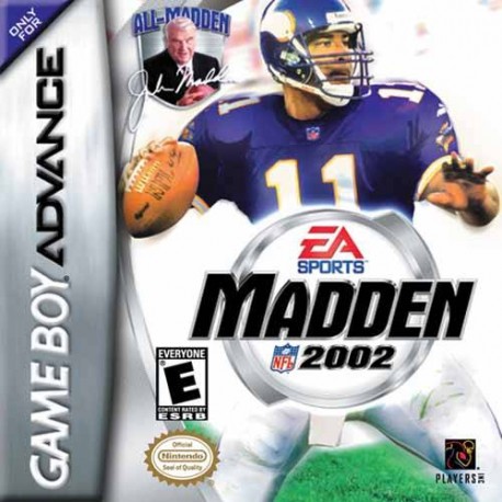 Madden NFL 2002 Nintendo Game Boy Advance