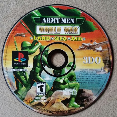 Army Men World War Land Sea Air Playstation 1 00 Game Igloo