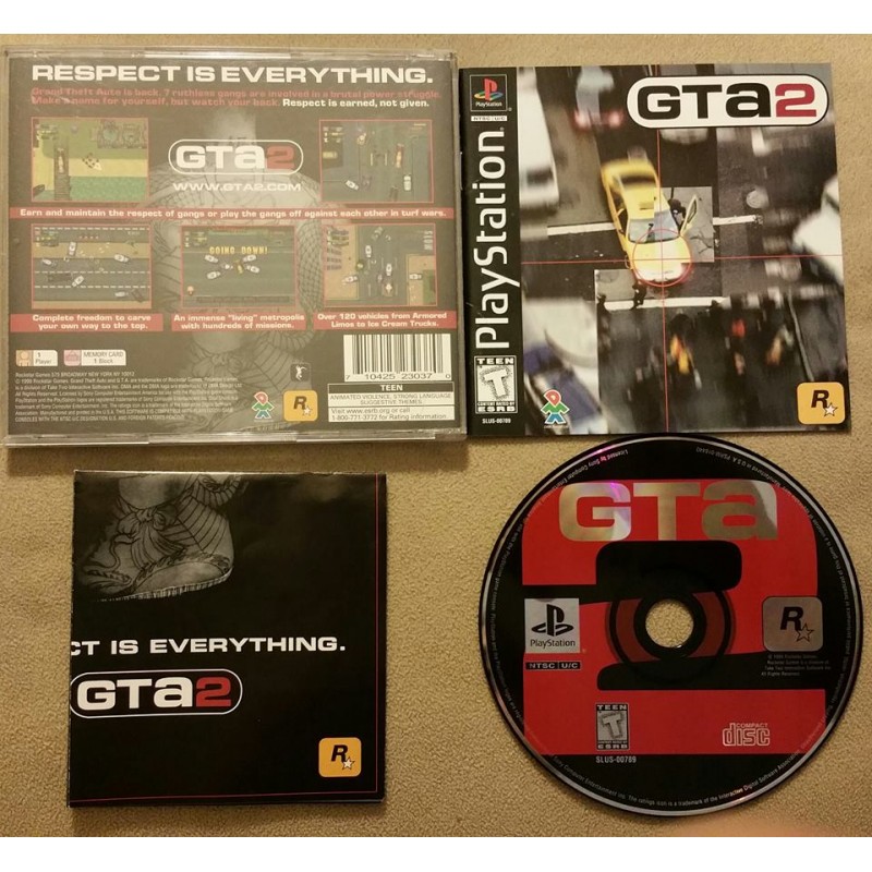 grand theft auto 2 playstation one