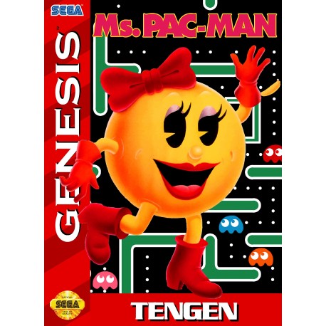 Ms pac sale man sega genesis