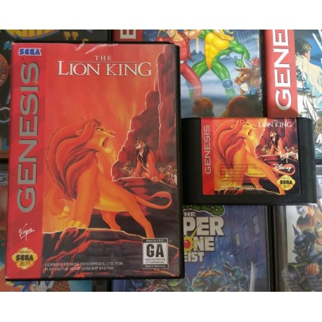The Lion King (Sega Genesis,1994 