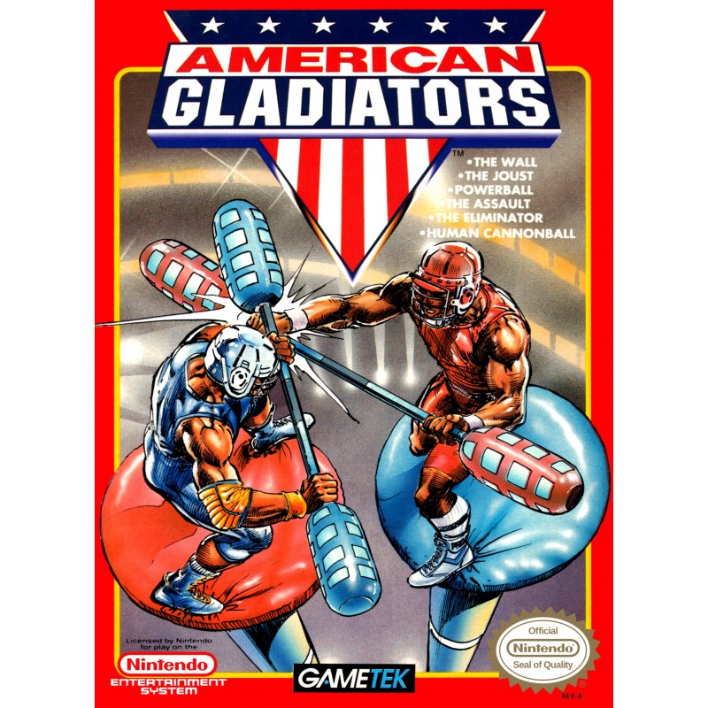 american gladiators nes