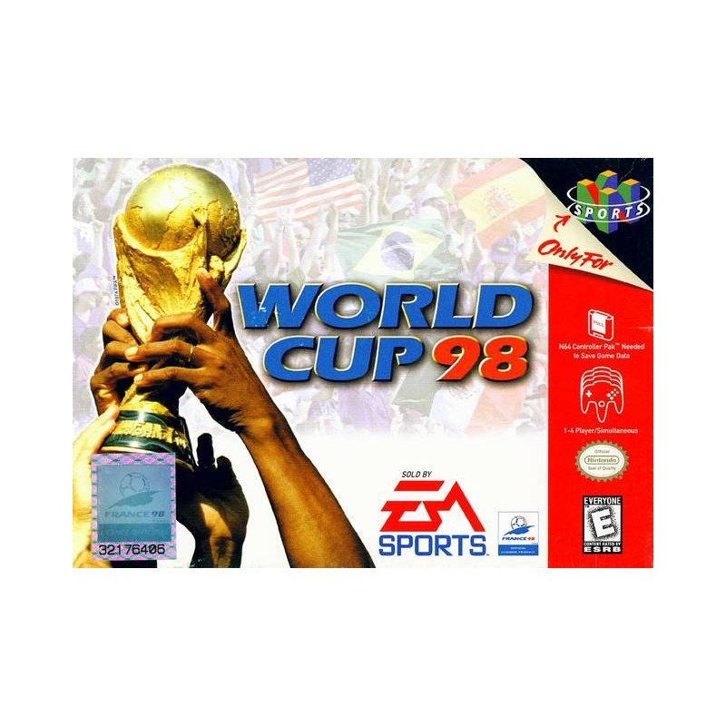 world cup 98 nintendo 64