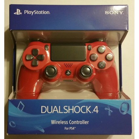 playstation 4 controller red
