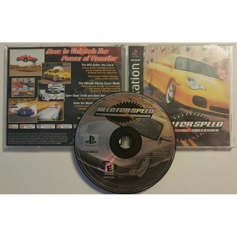 need for speed porsche unleashed psx