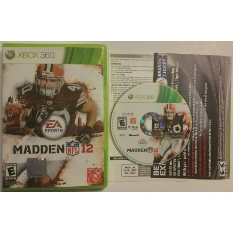 Madden NFL 12 Xbox 360