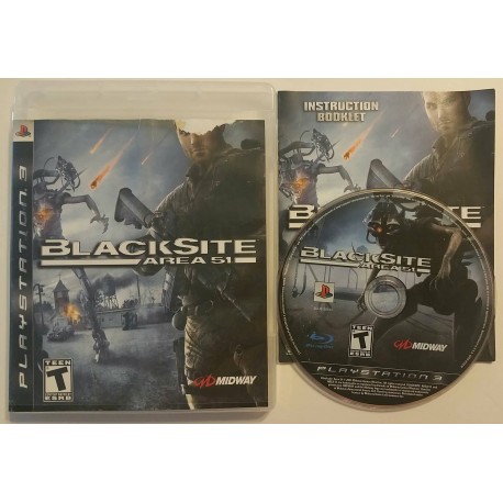 Blacksite: Area 51, Playstation 3 game used