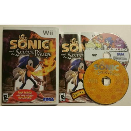  Sonic and the Secret Rings - Nintendo Wii : Video Games