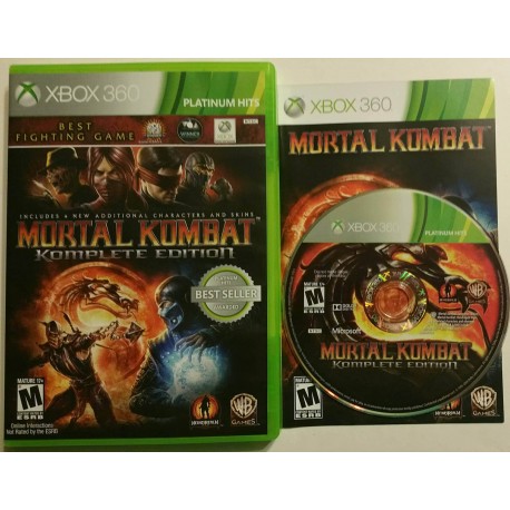  Mortal Kombat - Xbox 360 : Video Games
