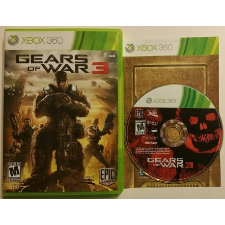 gears of war 3 xbox 360