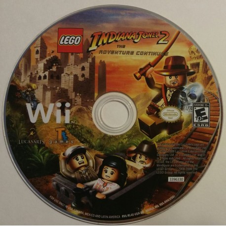 2009 Nintendo DS Lego Indiana Jones 2 VGA Graded 85 NM+ Near Mint
