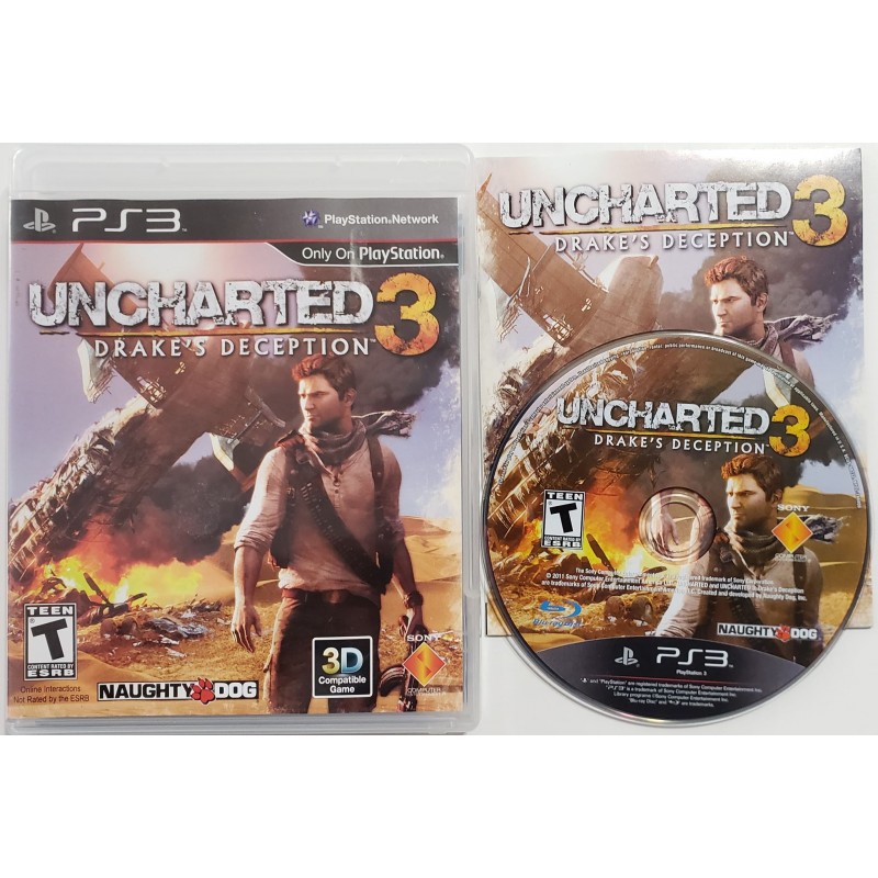 Uncharted 3 Drake's Deception PS3 Review -  