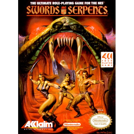 swords and serpents nes